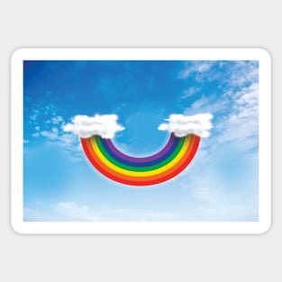 Rainbow smile - keep safe Sticker